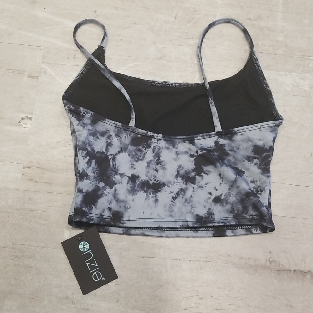 💕ONZIE💕 Belle Cami Crop Top ~ Moonstone Acid Wash Tie-Dye Small/Medium NWT - Picture 7 of 12